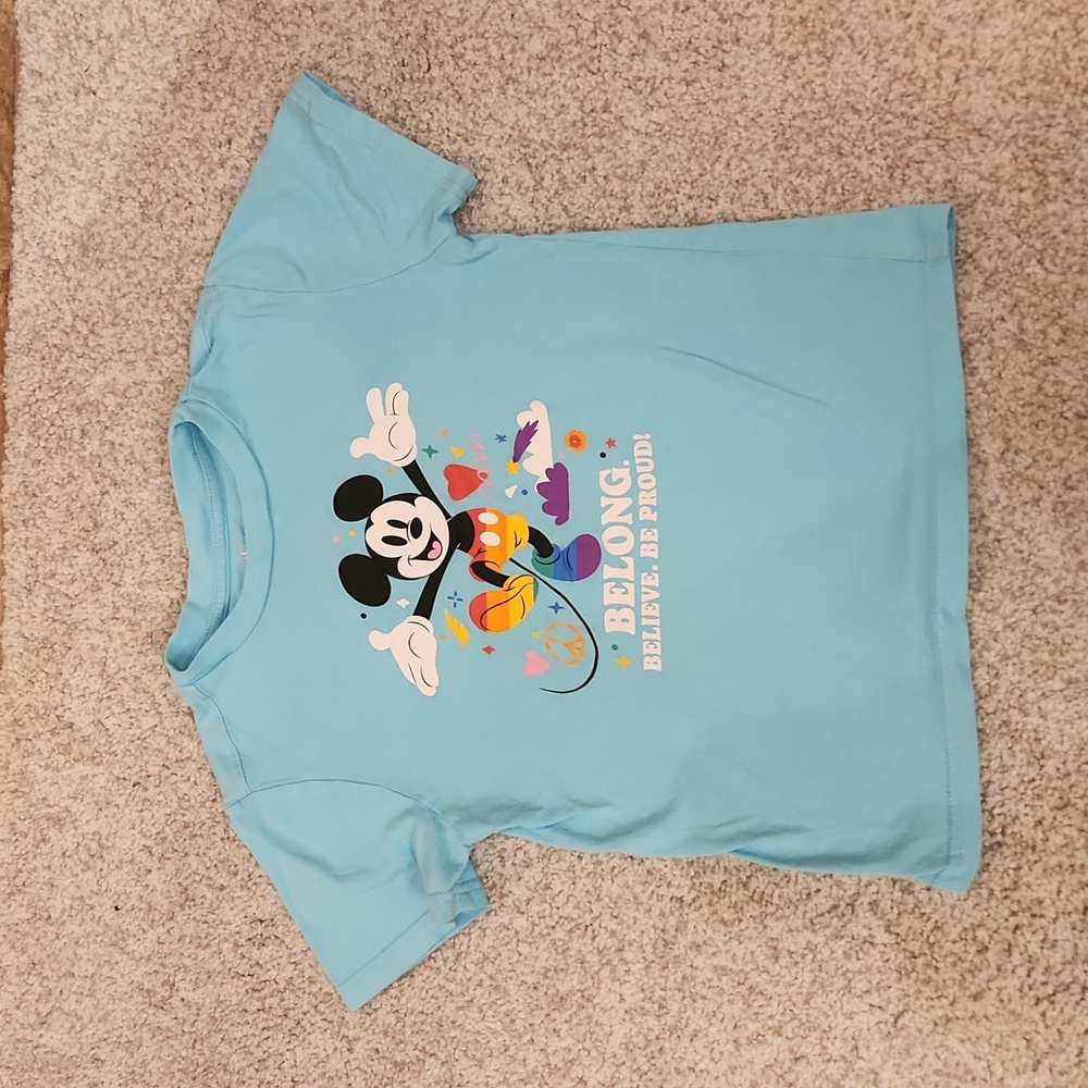 Disney Mickey Mouse Kids Pride shirt 7/8